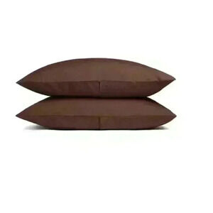 NWT Parachute Set of 2 100% Cotton
Percale KING Pillowcases in raisins